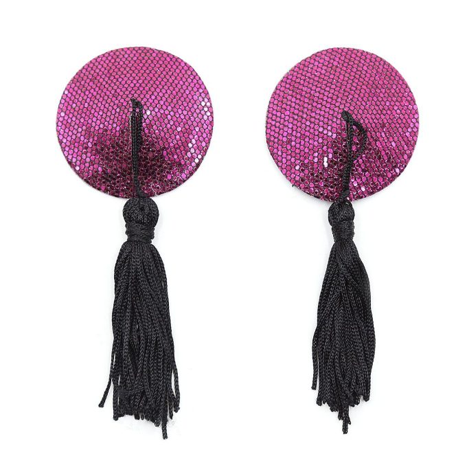 Pinch Burlesque round diamond purpleblack Ronde tepelkwastjes Zwart tepelversiering tepelkwast 987101406 4 Pinch Burlesque round diamond purpleblack Ronde tepelkwastjes Zwart tepelversiering tepelkwast 987101406 4