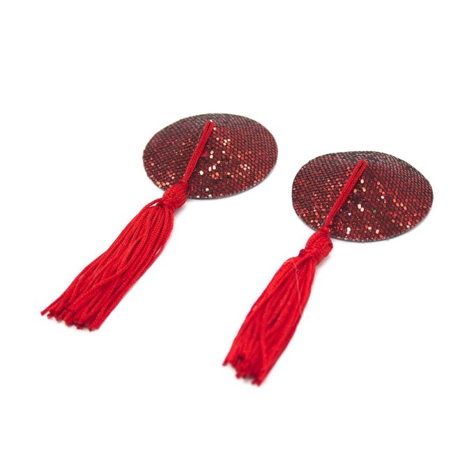 Pinch Burlesque round diamond red Ronde tepelkwastjes Rood tepelversiering tepelkwast 987101403 5 Pinch Burlesque round diamond red Ronde tepelkwastjes Rood tepelversiering tepelkwast 987101403 5
