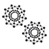 Pinch - Nipple Sticker Black Diamond -Zwart