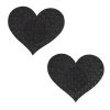 Pinch - Nipple Sticker Dotted Heart -Zwart