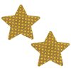 Pinch - Nipple Sticker Dotted Star - Goud