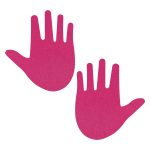Pinch Nipple Sticker Hands On Tepel Plakker Handen Roze tepelsticker 987101475 1