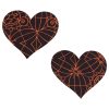 Pinch Nipple Sticker Little Spider Heart Tepel Plakker Hart GoudZwart tepelsticker 987101458 1