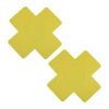 Pinch - Nipple Sticker Plain Cross - Goud 1 Pinch - Nipple Sticker Plain Cross - Goud