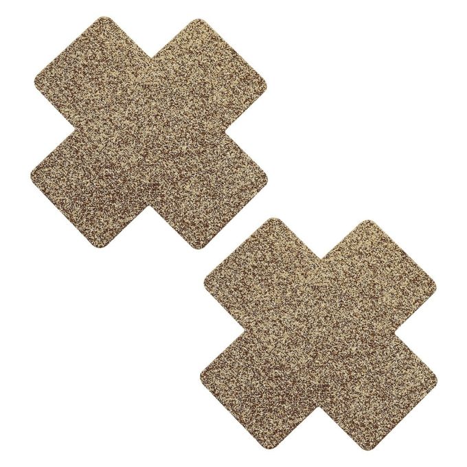 Pinch Nipple Sticker Sparkle Cross Tepel Plakker Kruis goud tepelsticker 987101448 1 Pinch Nipple Sticker Sparkle Cross Tepel Plakker Kruis goud tepelsticker 987101448 1