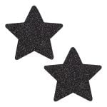 Pinch - Nipple Sticker Sparkle Star - Zwart