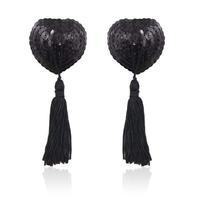Pinch Tepelklemmen Burlesque Shining Heart Black Tepelkwastjes Hart Zwart 987101310 1 Pinch Tepelklemmen Burlesque Shining Heart Black Tepelkwastjes Hart Zwart 987101310 1