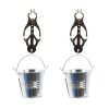 Pinch Tepelklemmen Cloverclamps met emmertje grijs 987101365