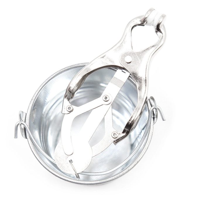 Pinch Tepelklemmen Cloverclamps met emmertje grijs 987101365 6
