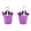 Pinch Tepelklemmen Cloverclamps met emmertje paars 987101367 2