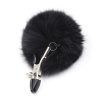 Pinch Tepelklemmen Verstelbare tepelklem met fluffy bol zwart 987101357 2