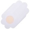 Pinch beige flower 15 paar 30 stuks beige zelfklevende tepelstickers voordeelverpakking achterkant