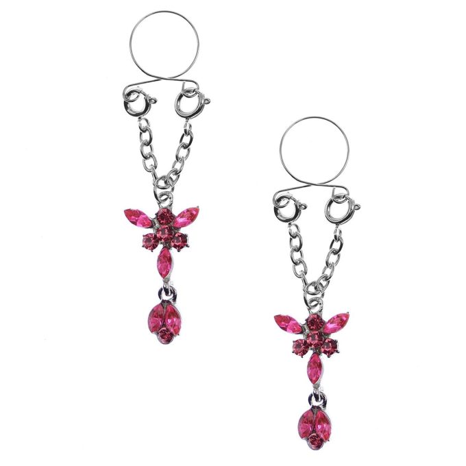 Pinch indiscrets nip Jewel tepelhanger Roze fantasiebloem 987101526 Pinch indiscrets nip Jewel tepelhanger Roze fantasiebloem 987101526