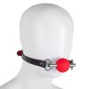 Banoch   Ball gag Red Luxe   Siliconen   Rood op pop