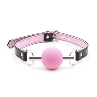 Banoch Ballgag Pink Luxe Siliconen Roze 987101639