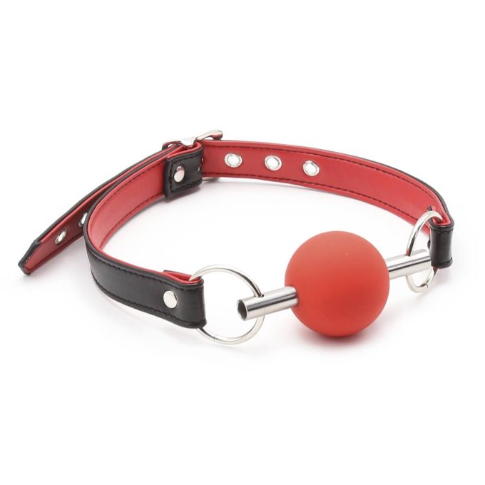 Banoch Ballgag Red Luxe Siliconen Rood 987101638 2