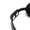 Banoch Ballgag siliconen met verstelbare band Zwart Bal ∅ 4 cm 987101582 3 1