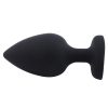 Banoch Buttplug Coeur Noir Rose Large siliconen Hart Diamant Steen Roze 987101614 3