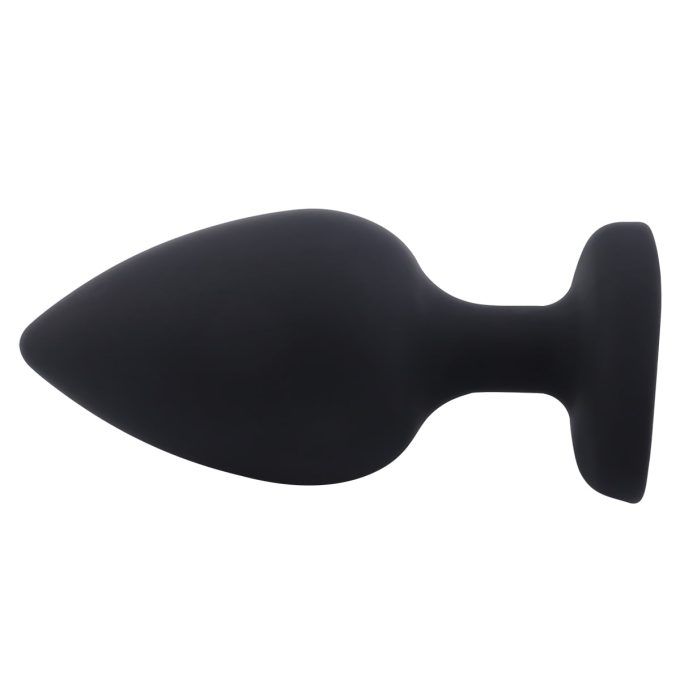 Banoch Buttplug Coeur Noir Rose Large siliconen Hart Diamant Steen Roze 987101614 3
