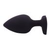 Banoch Buttplug Coeur Noir Rose Large siliconen Hart Diamant Steen Roze 987101614 6