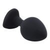 Banoch Buttplug Coeur Noir Rose Medium siliconen Hart Diamant Steen Roze 987101613 6