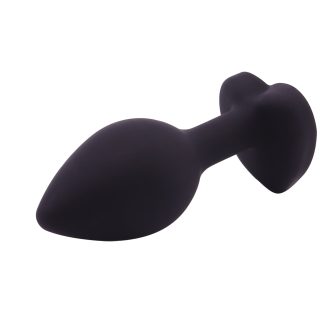 Banoch Buttplug Coeur Noir Rose Small siliconen Hart Diamant Steen Roze 98710612 3