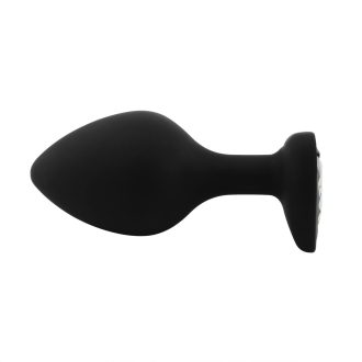 Banoch Buttplug Coeur Noir Rouge Medium siliconen Hart Diamant Steen Rood 987101610 2