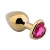 Banoch Buttplug Coeur d Or Rose Medium Goud Metaal Hart Diamant Steen Roze 987101616 5