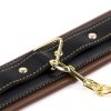 Banoch Collar leash Gold Halsband en Riem bruin met goud 987101702 4