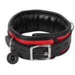 Banoch Collar leash Silver Halsband en Riem Zwart Rood met zilver 98710701 3 scaled scaled