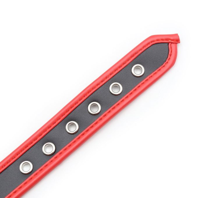 Banoch Collar of O Red Rood pu leer halsband bdsm 987101638 Banoch Collar of O Red Rood pu leer halsband bdsm 987101638