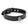 Banoch Collar of O black Zwart Pu Leer halsband bdsm 987101635 2