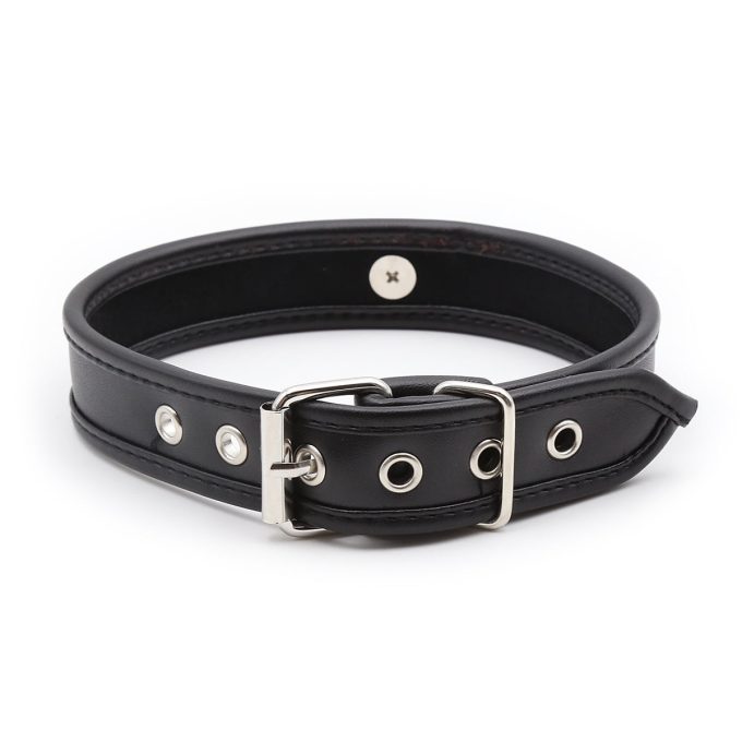 Banoch Collar of O black Zwart Pu Leer halsband bdsm 987101635 3