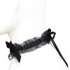Banoch Lace collar bell halsband kant met zilveren bel 987101698 6