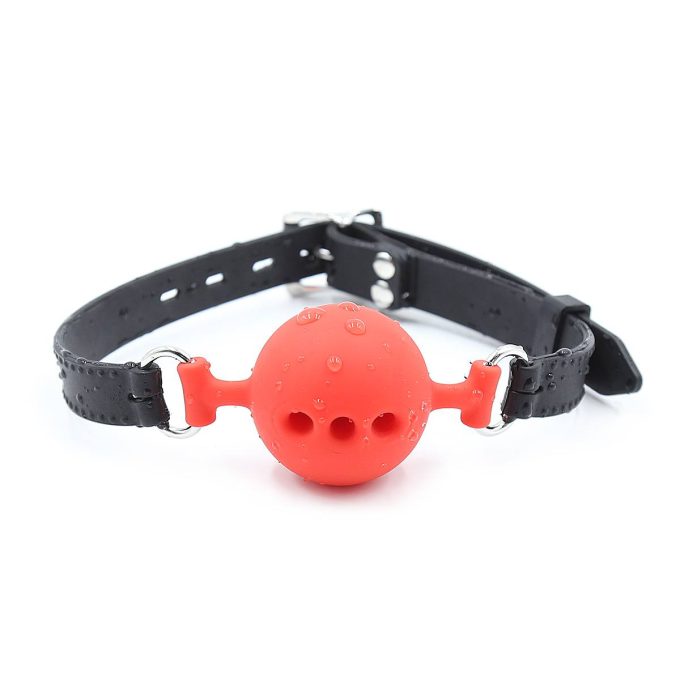 Banoch – ballgag siliconen small – rood Ø 35 cm 987101344 1