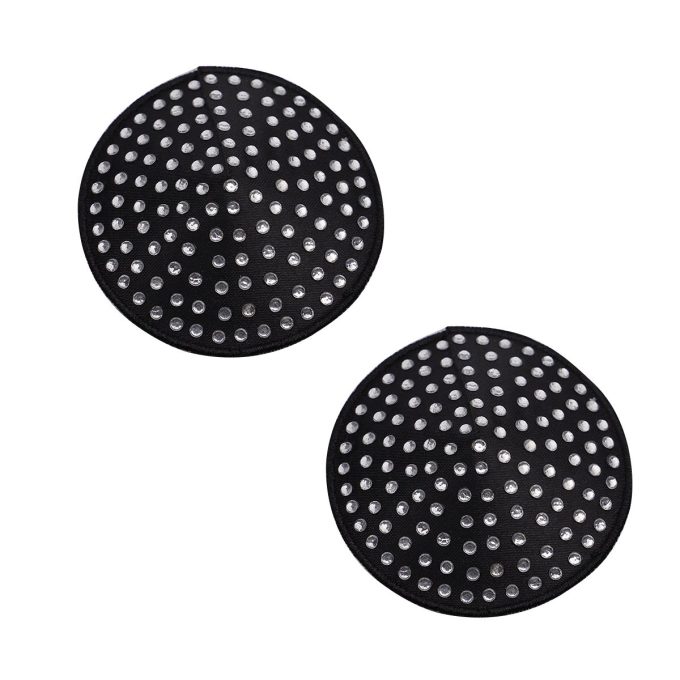 Pinch Boudoir Round Sparkle Tepelversiering Zwart tepelplakker tepelsticker 987101488 1