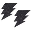 Pinch Nipple Sticker Sparkle Lightning Black Tepel Plakker Bliksem Zwart 987101600