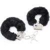 Banoch Bondage Naughty Black zwarte handboeien blindoekje en veren 987101680 2 1