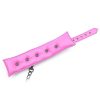 Banoch Bondageset Hot Pink halsbandriem handboeien en enkelbanden pu Leer zwart roze 987101678 11 Banoch Bondageset Hot Pink halsbandriem handboeien en enkelbanden pu Leer zwart roze 987101678 11