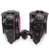 Banoch Bondageset Hot Pink halsbandriem handboeien en enkelbanden pu Leer zwart roze 987101678 3 Banoch Bondageset Hot Pink halsbandriem handboeien en enkelbanden pu Leer zwart roze 987101678 3