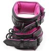Banoch Bondageset Hot Pink halsbandriem handboeien en enkelbanden pu Leer zwart roze 987101678 6 Banoch Bondageset Hot Pink halsbandriem handboeien en enkelbanden pu Leer zwart roze 987101678 6