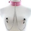 Banoch Collar Clamps Girly Pink roze halsband met tepelklemmen 987101683 2 Banoch Collar Clamps Girly Pink roze halsband met tepelklemmen 987101683 2