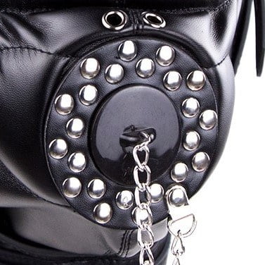 Banoch Depraved Stopper Black Zwart masker van pu Leer 2 1 Banoch Depraved Stopper Black Zwart masker van pu Leer 2 1