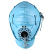 Banoch Depraved Stopper Blue Blauw masker van pu Leer 987101718 Banoch Depraved Stopper Blue Blauw masker van pu Leer 987101718