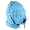Banoch Depraved Stopper Blue Blauw masker van pu Leer 987101718 3 Banoch Depraved Stopper Blue Blauw masker van pu Leer 987101718 3
