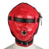 Banoch Foraminis rood met zwart bondagemasker 987101712 1