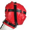 Banoch Foraminis rood met zwart bondagemasker 987101712 3