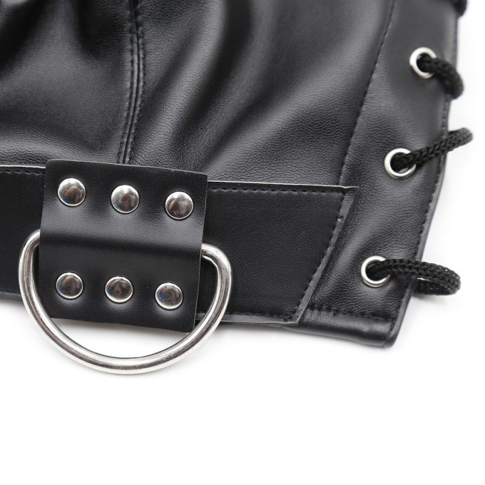 Banoch Gimp1 Black zwart pu masker 987101709 6 Banoch Gimp1 Black zwart pu masker 987101709 6