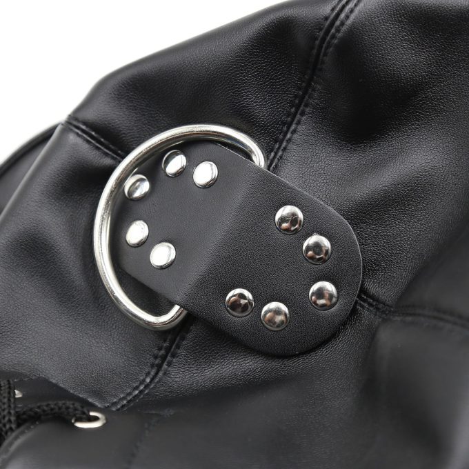 Banoch Gimp1 Black zwart pu masker 987101709 7 Banoch Gimp1 Black zwart pu masker 987101709 7