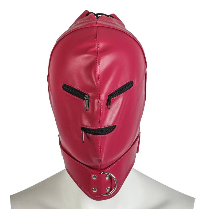 Banoch Gimp2 Pink Roze bondage Masker van pu leer 987101715 1 Banoch Gimp2 Pink Roze bondage Masker van pu leer 987101715 1